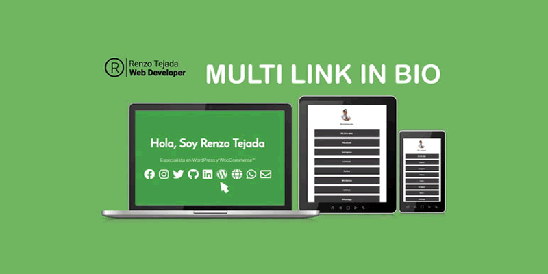 Plugin multi link in bio Plugin multi link in bio