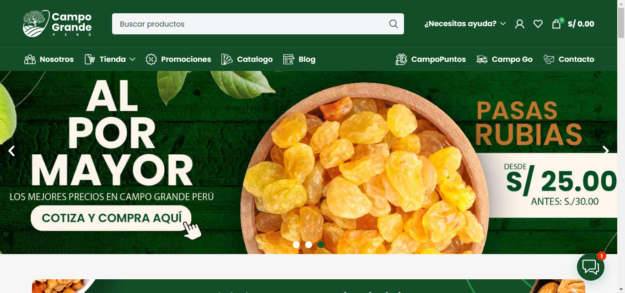 Campo Grande Perú Mayorista Online De Alimentos En Perú